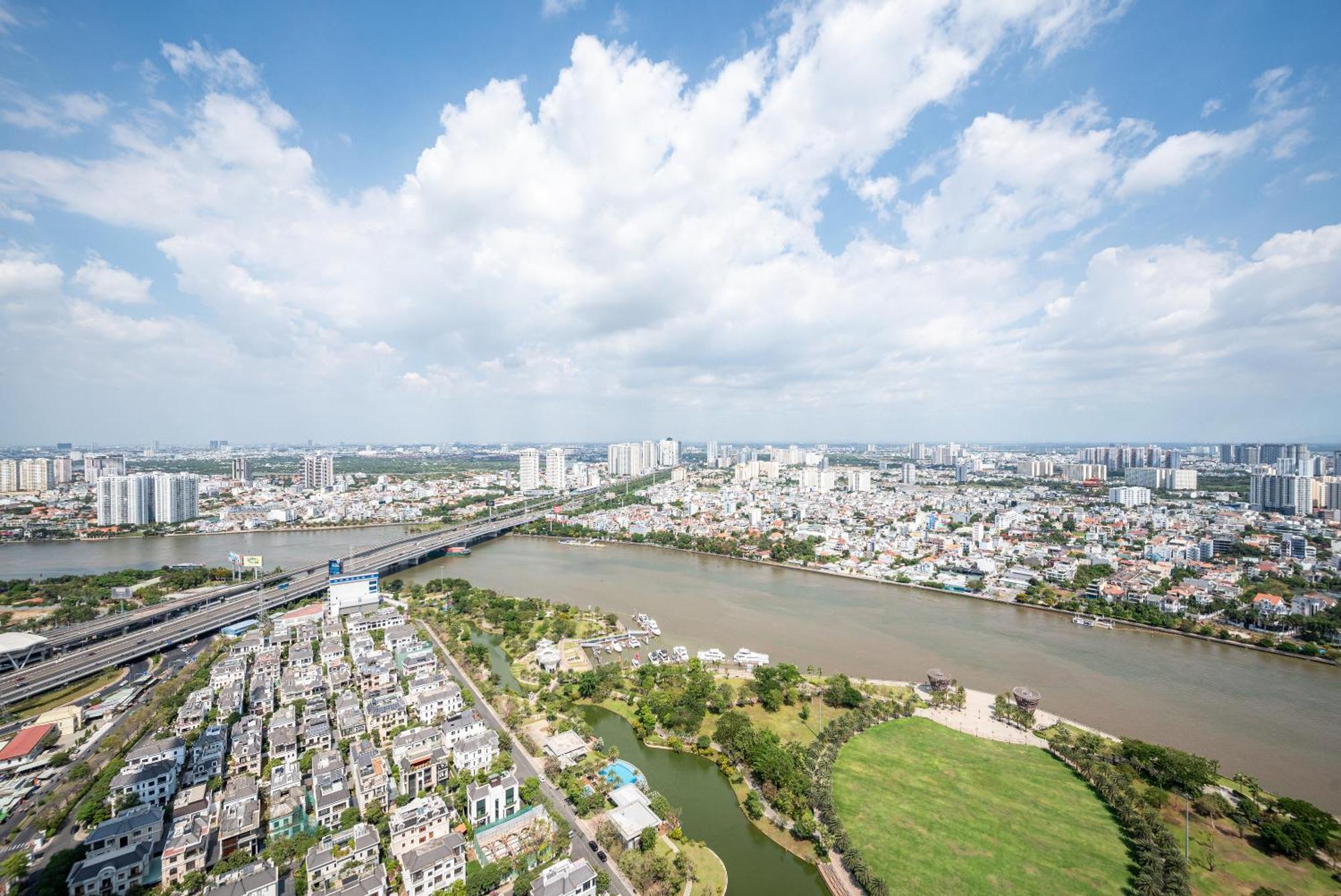 Vinhomes Central Park - Phan Dang Residences Ho Chi Minh City Bagian luar foto